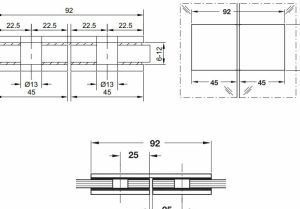 Kẹp kính – kính 180 độ Häfele 981.00.582 - 4 Kẹp kính – kính 180 độ Häfele 981.00.582 - 3