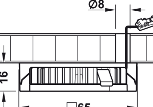 Nắp che lắp nổi Vuông 833.72.125 - 3