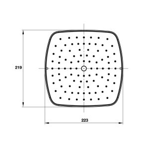Sen đầu gắn trần Airsense Hafele 485.60.615 - 6