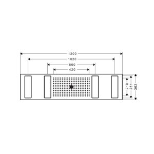 Sen trần AXOR ShowerSolution ShowerHeaven 1200/300 – 10629000 589.52.213 - 5 Sen trần AXOR ShowerSolution ShowerHeaven 1200/300 – 10629000 589.52.213 - 4