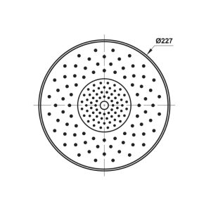 Sen đầu gắn trần New Mysterious 227R 485.60.703 - 7 Sen đầu gắn trần New Mysterious 227R 485.60.703 - 6