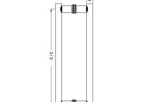 Tay nắm kéo chữ H Ø30 x CC600mm Hafele 903.08.502 - 3