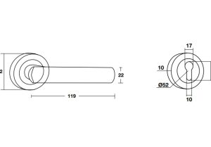 Tay nắm gạt BAUMA BM066 905.99.089 - 3
