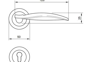 Tay nắm gạt WIND Häfele màu đen 901.79.706 - 3
