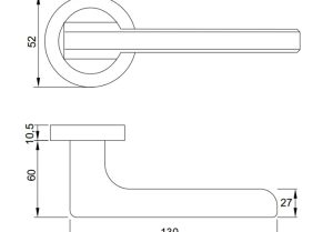 Tay nắm gạt BLADE Häfele màu đen 901.79.872 - 3