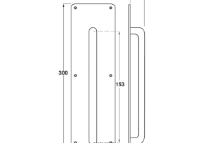 Bảng PULL có tay nắm Hafele 987.11.200 - 4 Bảng PULL có tay nắm Hafele 987.11.200 - 3