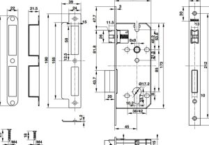Thân khoá BAUMA H8545 911.25.564 - 4 Thân khoá BAUMA H8545 911.25.564 - 3