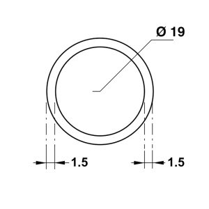 Thanh treo phòng tắm BAUMA 981.77.992 - 5 Thanh treo phòng tắm BAUMA 981.77.992 - 4