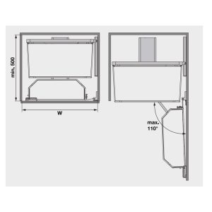 Rổ cho tủ đứng Tandem, rộng 450mm MS: 545.93.431 - 4 Rổ cho tủ đứng Tandem, rộng 450mm MS: 545.93.431 - 3