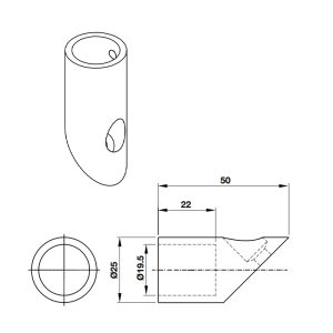 Bas nối thanh treo BAUMA 981.77.993 - 3