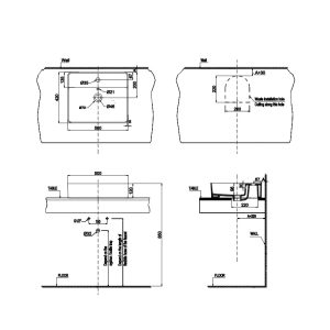 Chậu sứ đặt bàn Sapporo 500 HAFELE 588.79.032 - 4 Chậu sứ đặt bàn Sapporo 500 HAFELE 588.79.032 - 3