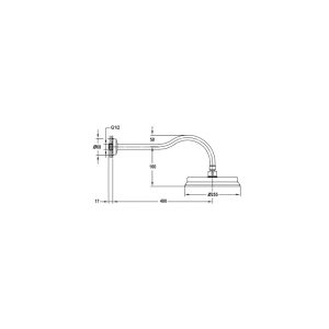 Sen đầu gắn tường Kyoto màu đen 589.35.098 - 4 Sen đầu gắn tường Kyoto màu đen 589.35.098 - 3