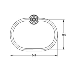 Vòng treo khăn Kyoto 580.57.012 - 3