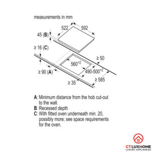 BẾP ĐIỆN BOSCH SERIE 4 PKK611B17E 3 VÙNG NẤU 5700W - 13 BẾP ĐIỆN BOSCH SERIE 4 PKK611B17E 3 VÙNG NẤU 5700W - 12