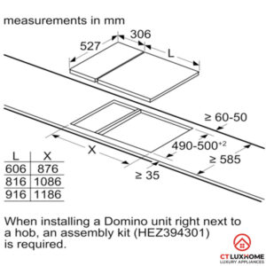 BẾP GAS DOMINO BOSCH PRA3A6D70 SERIE 8 KÍNH ĐEN CERAMIC - 25 BẾP GAS DOMINO BOSCH PRA3A6D70 SERIE 8 KÍNH ĐEN CERAMIC - 24
