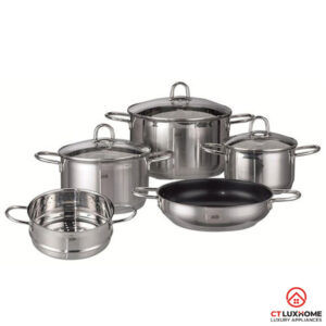 BỘ XOONG NỒI INOX ELO NEW SMARAGD 5 CHIẾC