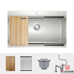 CHẬU RỬA CHÉN BÁT KONOX WORKSTATION TOPMOUNT SINK KN8050TS - 7