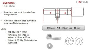 Ruột khóa Hafele 1 đầu chìa, 1 đầu vặn dài 63mm 916.08.672 - 7 Ruột khóa Hafele 1 đầu chìa, 1 đầu vặn dài 63mm 916.08.672 - 6