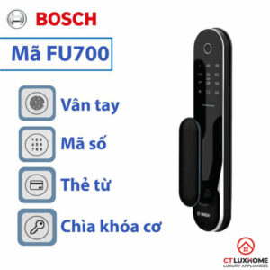 KHÓA ĐIỆN TỬ BOSCH FU700 FUSION SMART LOCK - Màu sắc: Đen nhám - 19 KHÓA ĐIỆN TỬ BOSCH FU700 FUSION SMART LOCK - Màu sắc: Đen nhám - 18