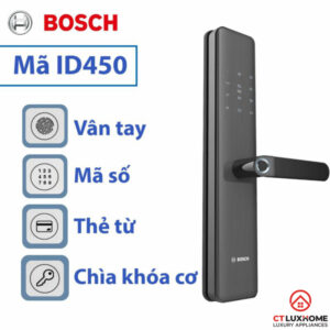 KHÓA ĐIỆN TỬ BOSCH ID450 IDEAL SMART LOCK - 12 KHÓA ĐIỆN TỬ BOSCH ID450 IDEAL SMART LOCK - 11