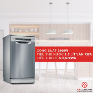 MÁY RỬA BÁT ĐỘC LẬP BOSCH 45CM SPS4EMI60E SERIE 4 - 26 MÁY RỬA BÁT ĐỘC LẬP BOSCH 45CM SPS4EMI60E SERIE 4 - 25