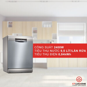 MÁY RỬA BÁT BOSCH SMS6EDI06E ĐỘC LẬP SERIE 6 13 BỘ - 26 MÁY RỬA BÁT BOSCH SMS6EDI06E ĐỘC LẬP SERIE 6 13 BỘ - 25