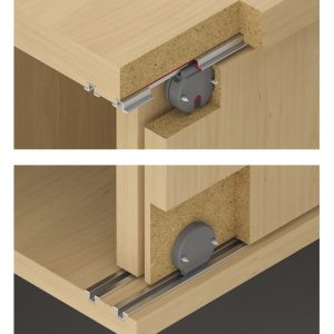 Dẫn hướng trên với khóa Hafele 404.19.320 - 6