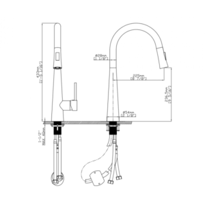 Vòi rửa chén Maadela MDF-149B - 8