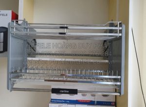 Giá bát đĩa nâng hạ Cucina lưới dẹt 900mm Inox 304 504.76.018 - 10