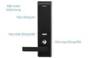 Khóa điện tử Häfele EL7900-TCB màu đen thân lớn 912.05.641 - 9 Khóa điện tử Häfele EL7900-TCB màu đen thân lớn 912.05.641 - 8