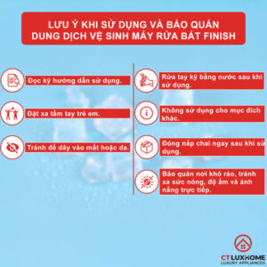 DUNG DỊCH VỆ SINH MÁY RỬA BÁT FINISH SODA 250ML HƯƠNG SODA CHÍNH HÃNG - 12