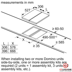 BẾP NƯỚNG DOMINO BOSCH PKY475FB1E SERIE 6 TEPPANYAKI - 21 BẾP NƯỚNG DOMINO BOSCH PKY475FB1E SERIE 6 TEPPANYAKI - 20
