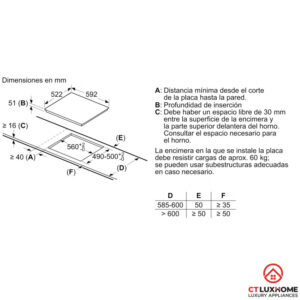 BẾP TỪ BOSCH SERIE 4 PUC631BB2E 3 VÙNG NẤU - 21 BẾP TỪ BOSCH SERIE 4 PUC631BB2E 3 VÙNG NẤU - 20