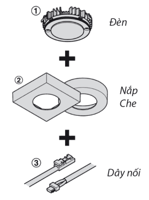 Đèn led Hafele Lắp âm/nổi 4000K 12V 833.72.362 - 4 Đèn led Hafele Lắp âm/nổi 4000K 12V 833.72.362 - 3