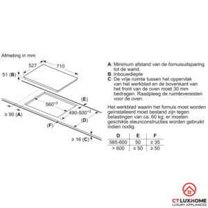 BẾP TỪ BOSCH SERIE 6 PVS775FC5E 4 VÙNG NẤU BÁN ĐA ĐIỂM - 15