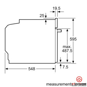 LÒ NƯỚNG ÂM TỦ BOSCH HBA5360B0 SERIE 6 71L ECOCLEAN - 21 LÒ NƯỚNG ÂM TỦ BOSCH HBA5360B0 SERIE 6 71L ECOCLEAN - 20