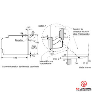 LÒ NƯỚNG KÈM HẤP BOSCH CSG636BS3 SERIE 8 47L ÂM TỦ - 25 LÒ NƯỚNG KÈM HẤP BOSCH CSG636BS3 SERIE 8 47L ÂM TỦ - 24