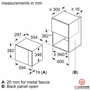 LÒ VI SÓNG ÂM TỦ BOSCH BFL523MS0H SERIE 4 20 LÍT AUTOPILOT 7 - 15 LÒ VI SÓNG ÂM TỦ BOSCH BFL523MS0H SERIE 4 20 LÍT AUTOPILOT 7 - 14