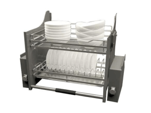 Giá bát nâng hạ LENTO HAFELE dạng lưới tròn 800mm 504.76.012 - 7