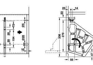 Phụ kiện kệ giày 3 ngăn Häfele 892.14.253 - 8 Phụ kiện kệ giày 3 ngăn Häfele 892.14.253 - 7