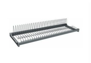 Khay úp chén dĩa 450mm màu đen Häfele 544.01.304