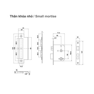 Khóa điện tử vân tay BAUMA BM610 Thân khóa nhỏ 912.20.392 - 25 Khóa điện tử vân tay BAUMA BM610 Thân khóa nhỏ 912.20.392 - 24