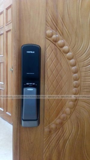 Khóa điện tử vân tay Häfele EL9500-TCS 912.05.315 Màu Xám - 13 Khóa điện tử vân tay Häfele EL9500-TCS 912.05.315 Màu Xám - 12