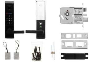 Khóa điện tử vân tay Hafele EL9000-TCS Màu đen 912.05.378 - 17 Khóa điện tử vân tay Hafele EL9000-TCS Màu đen 912.05.378 - 16