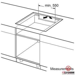 BẾP TỪ BOSCH SERIE 8 PXE875DC1E ĐA ĐIỂM 4 VÙNG NẤU 7400W - 26 BẾP TỪ BOSCH SERIE 8 PXE875DC1E ĐA ĐIỂM 4 VÙNG NẤU 7400W - 25