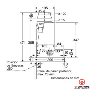 MÁY HÚT MÙI ÂM TỦ BOSCH DFS097K50 SERIE 8 NGANG 90CM - 32 MÁY HÚT MÙI ÂM TỦ BOSCH DFS097K50 SERIE 8 NGANG 90CM - 31