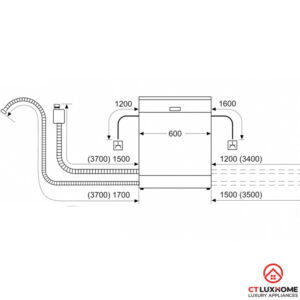 MÁY RỬA BÁT BOSCH BÁN ÂM SMI6ZCS00E SERIE 6 SẤY ZEOLITH - 32 MÁY RỬA BÁT BOSCH BÁN ÂM SMI6ZCS00E SERIE 6 SẤY ZEOLITH - 31