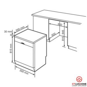 MÁY RỬA BÁT BOSCH ĐỘC LẬP SMS46II04E SERIE 4 13 BỘ - 13 MÁY RỬA BÁT BOSCH ĐỘC LẬP SMS46II04E SERIE 4 13 BỘ - 12