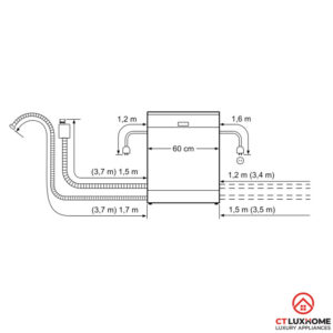 MÁY RỬA BÁT BOSCH ĐỘC LẬP SMS88TW02M SERIE 8 SẤY ZEOLITH - 25 MÁY RỬA BÁT BOSCH ĐỘC LẬP SMS88TW02M SERIE 8 SẤY ZEOLITH - 24