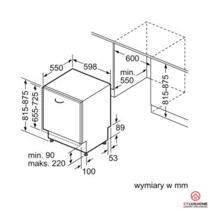MÁY RỬA BÁT BOSCH ÂM TỦ SMV6ZCX07E SERIE 6 SẤY ZEOLITH - 26 MÁY RỬA BÁT BOSCH ÂM TỦ SMV6ZCX07E SERIE 6 SẤY ZEOLITH - 25